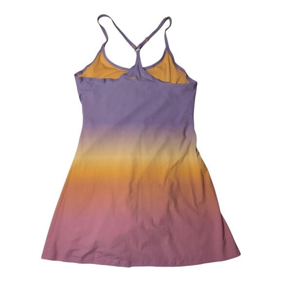 Outdoor Voices Exercise Dress Womens Medium Multi Ombre Tenniscore Pickleball - Picture 2 of 13